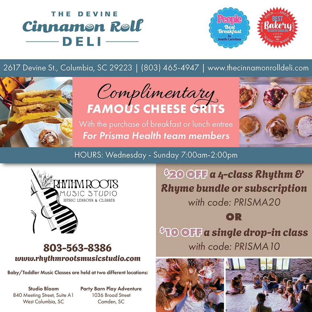 Devine Cinnamon Roll Deli / Rhythm Roots Music Studio