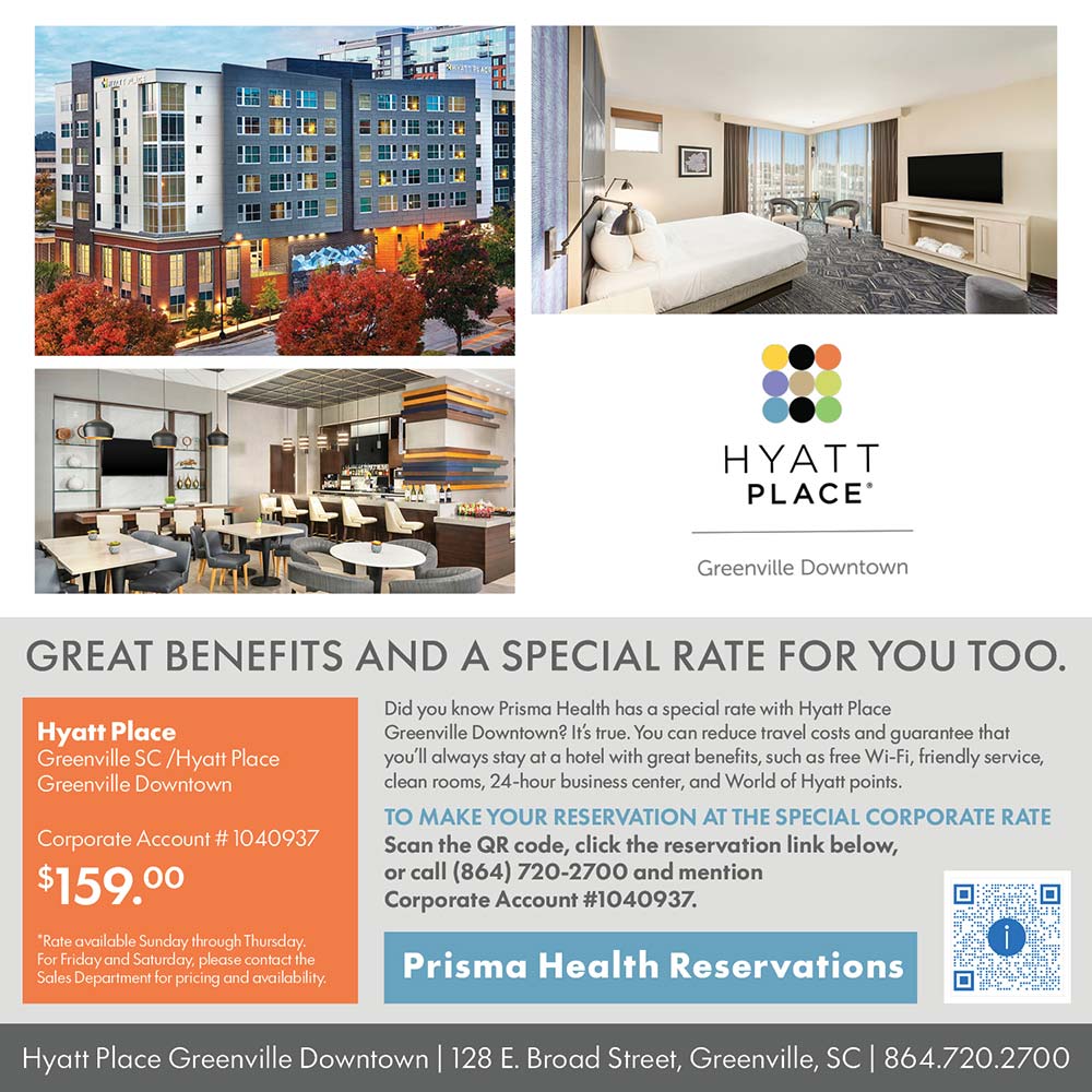 Hyatt Place Greenville Downtown