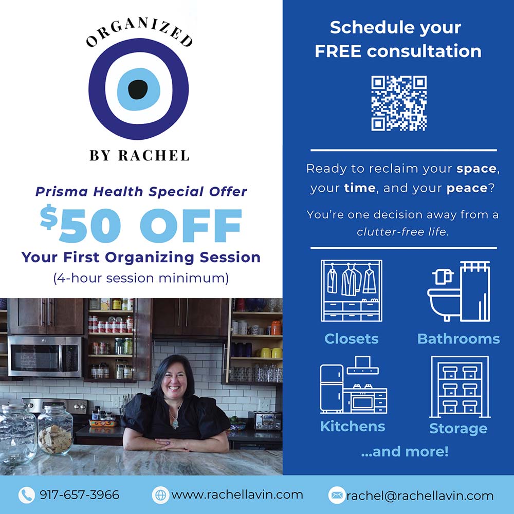 Organized by Rachel