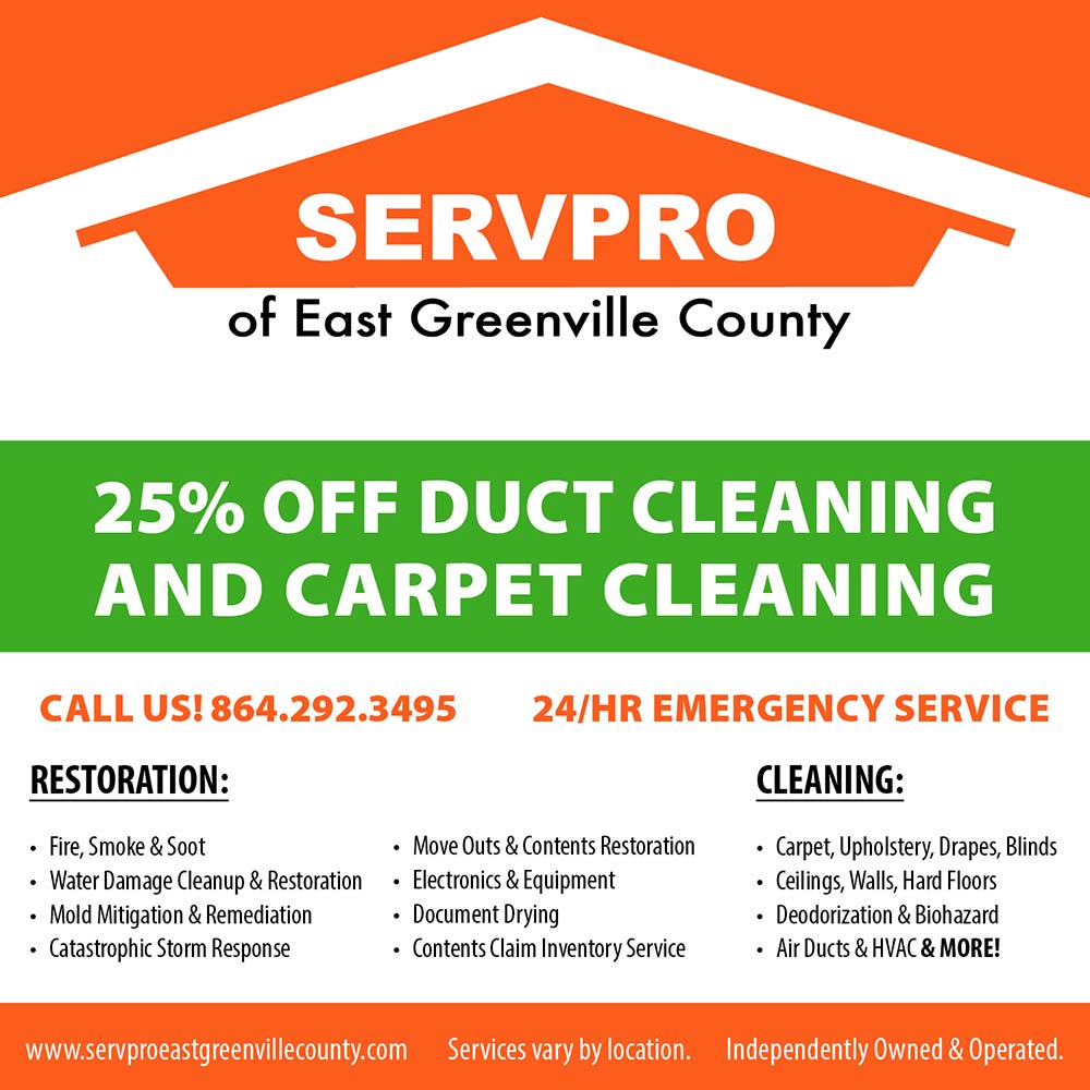 Servpro of East Greenville County