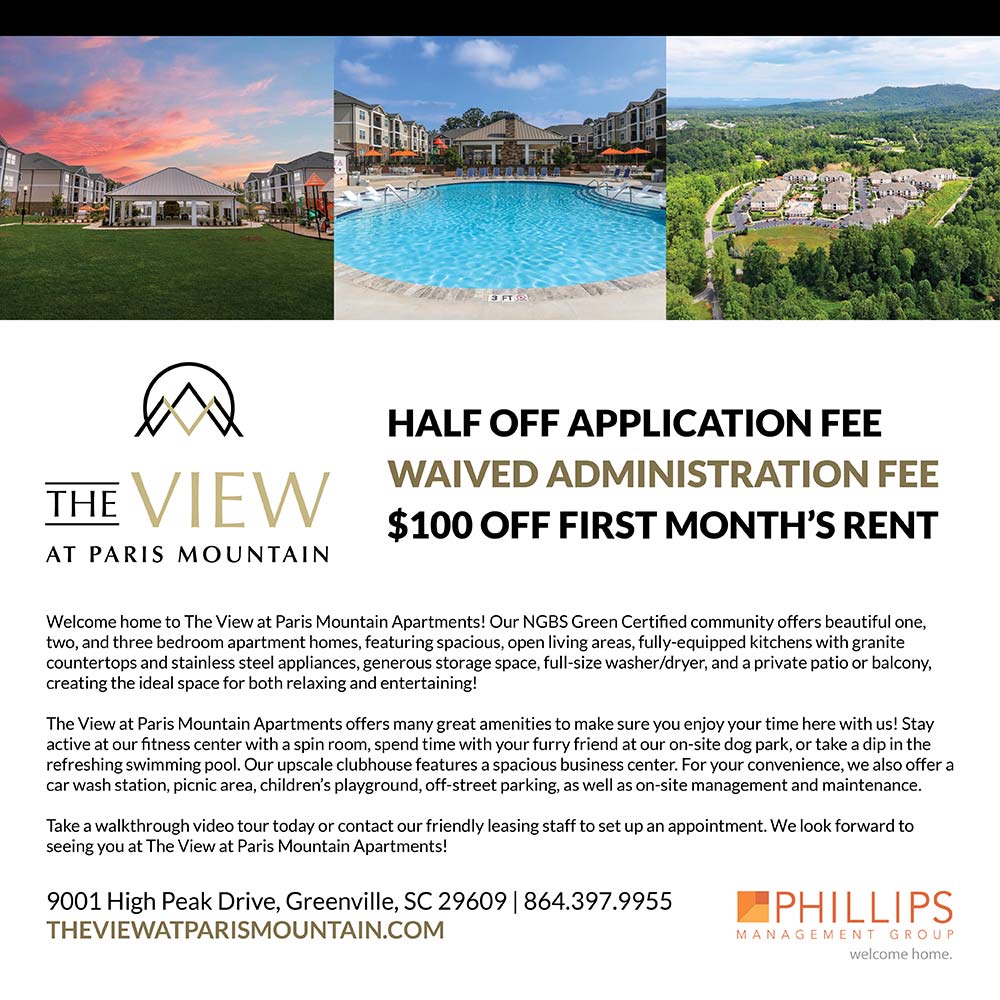 The View at Paris Mountain